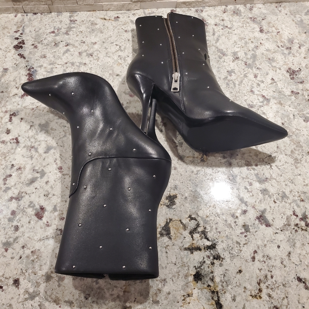 ALL SAINTS STUDDED BOOTIES - Picture 7 of 16